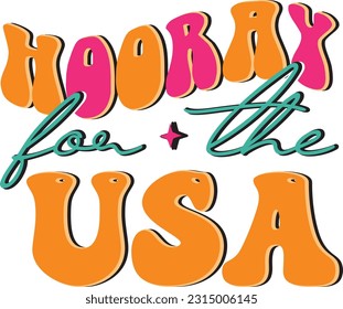Hooray for the Usa  ; Best Quality Design