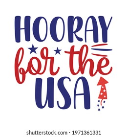 hooray for the USA vector arts