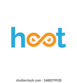 vector de diseño del logotipo de búho