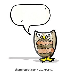 hooting little owl cartoon