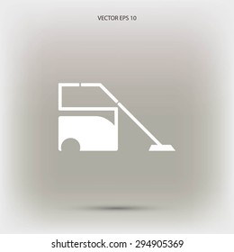 hoover icon vector