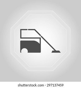 hoover icon vector