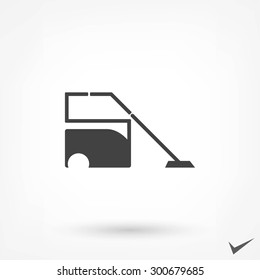 hoover icon vector