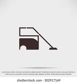 hoover icon vector