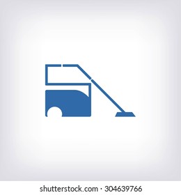 hoover icon vector