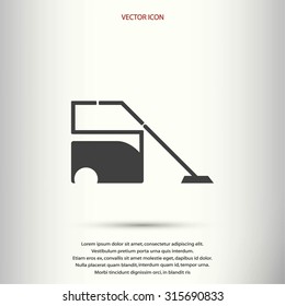 hoover icon vector