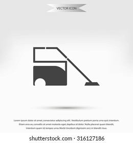 hoover icon vector