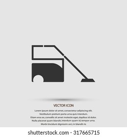 hoover icon vector