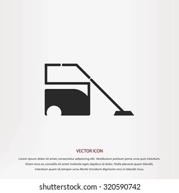 hoover icon vector