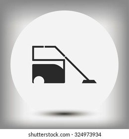 hoover icon vector