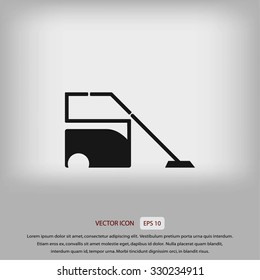 hoover icon vector