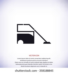 hoover icon vector