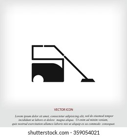 hoover icon vector