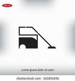 hoover icon vector