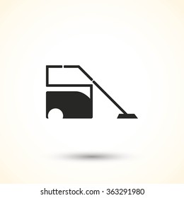 hoover icon vector