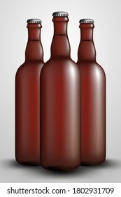 HOP BOTTLE LONG MOCKUP REALISTIC
