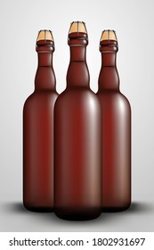 HOP BOTTLE SMALL. SHORT. LONG MOCKUP