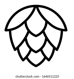 Hop fruit icon from beer and brewery icon pack