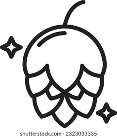 Hop Icon image. Suitable for mobile application.