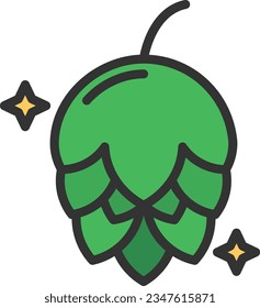 Hop Icon image. Suitable for mobile application.