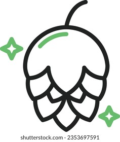Hop Icon image. Suitable for mobile application.