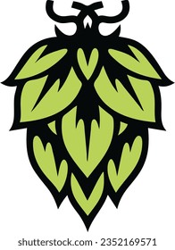 A hop icon vector icon