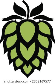 A hop icon vector icon