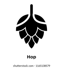 Hop icon vector isolated on white background, Hop transparent sign , beer symbols
