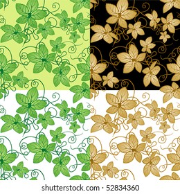 Hop leaves (seamless)