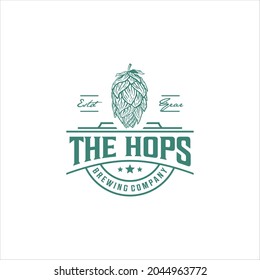Hop Logo Design Vector Image