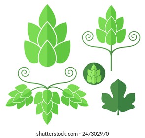 Hop.Logo. Ilustración del vector EPS10