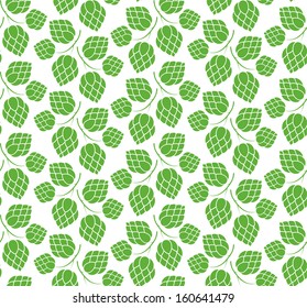 Hop. Pattern. Vector illustration EPS