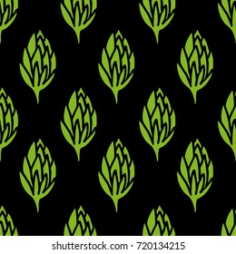 hop seamless doodle pattern