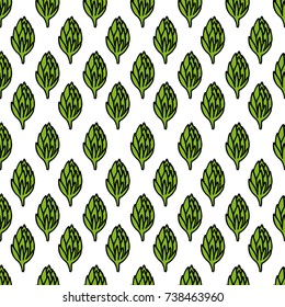hop seamless doodle pattern