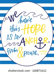 hope as an anchor