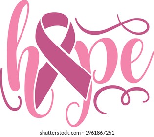 Hope - Cancer Awareness design