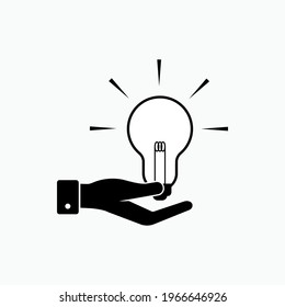 Hope Icon. Idea Symbol - Vector Logo Template.