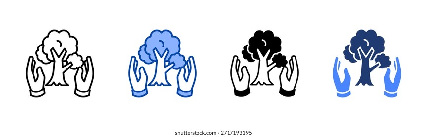 Hope icon set multiple style collection