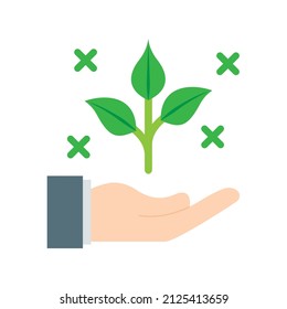Hope icon vector image. Can also be used for Donations. Suitable for mobile apps, web apps and print media.