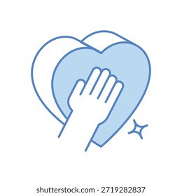 Hope Symbol Icon vector stock illustration
