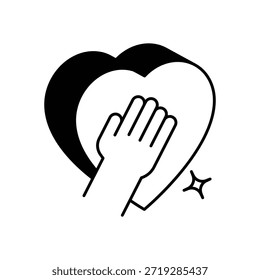 Hope Symbol Icon vector stock illustration