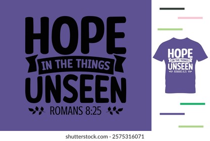 Hope in the things unseen