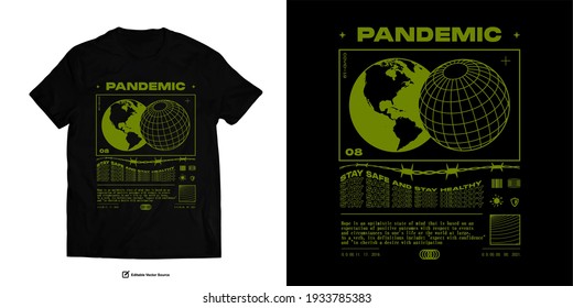 Hope in This Pandemic Street Wear T Shirt Design