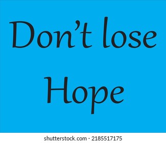 hope vector illustration image clipart