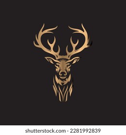 I hope you guys enjoy this Luxury Deer Head Vector.