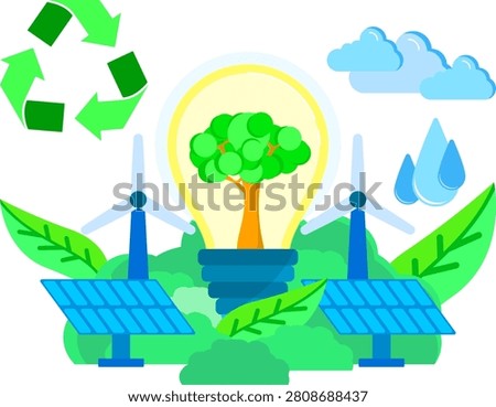 A hopeful future powered by nature and clean energy