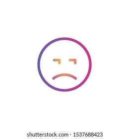 Hopeless  - Line Vector Icon