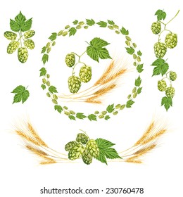 hopes decoration set, traditional beer recipe