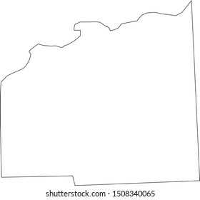 hopkins county map in state of texas