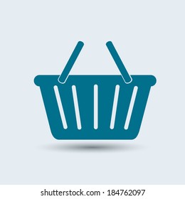 hopping basket icon 